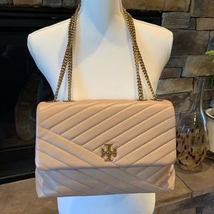 Tory Burch Kira Chevron Convertible Shoulder Bag